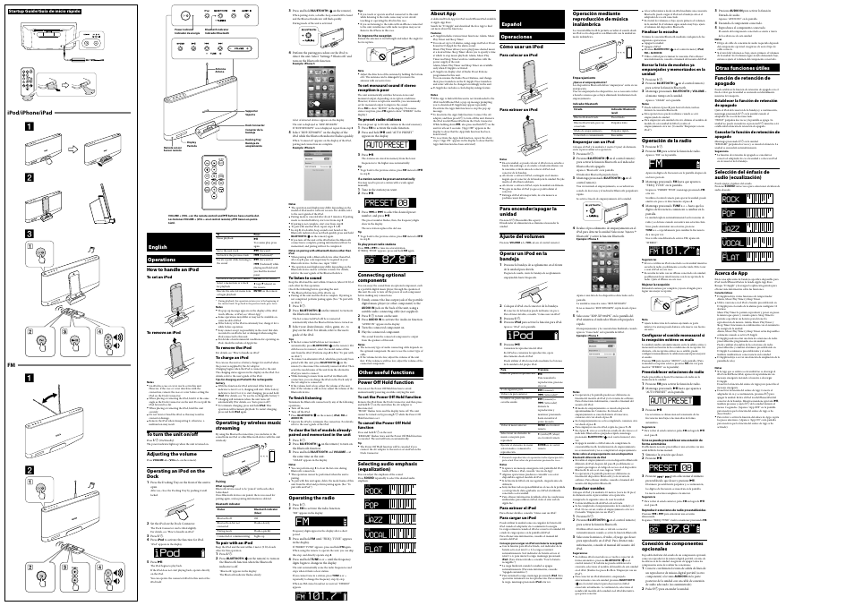 Sony RDP-XF300iPN User Manual | Page 2 / 2
