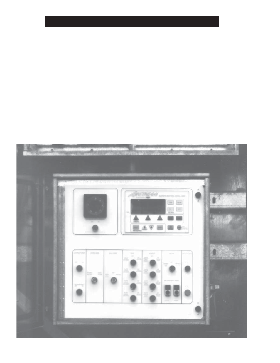 Dryer control panel | Airstream PNEG-343 User Manual | Page 10 / 52