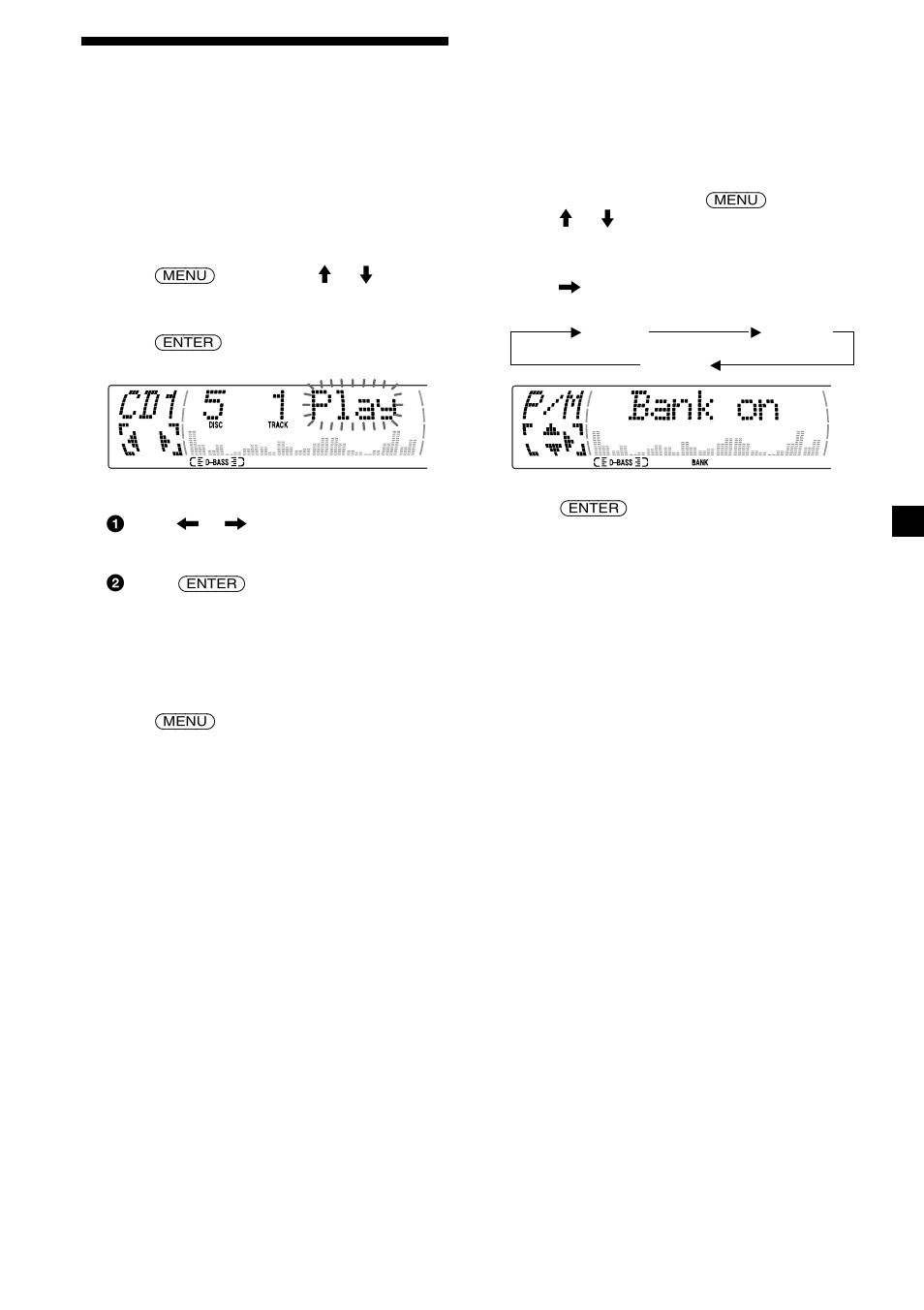 15 selecting specific tracks for playback | Sony CDX-M610 User Manual | Page 15 / 100