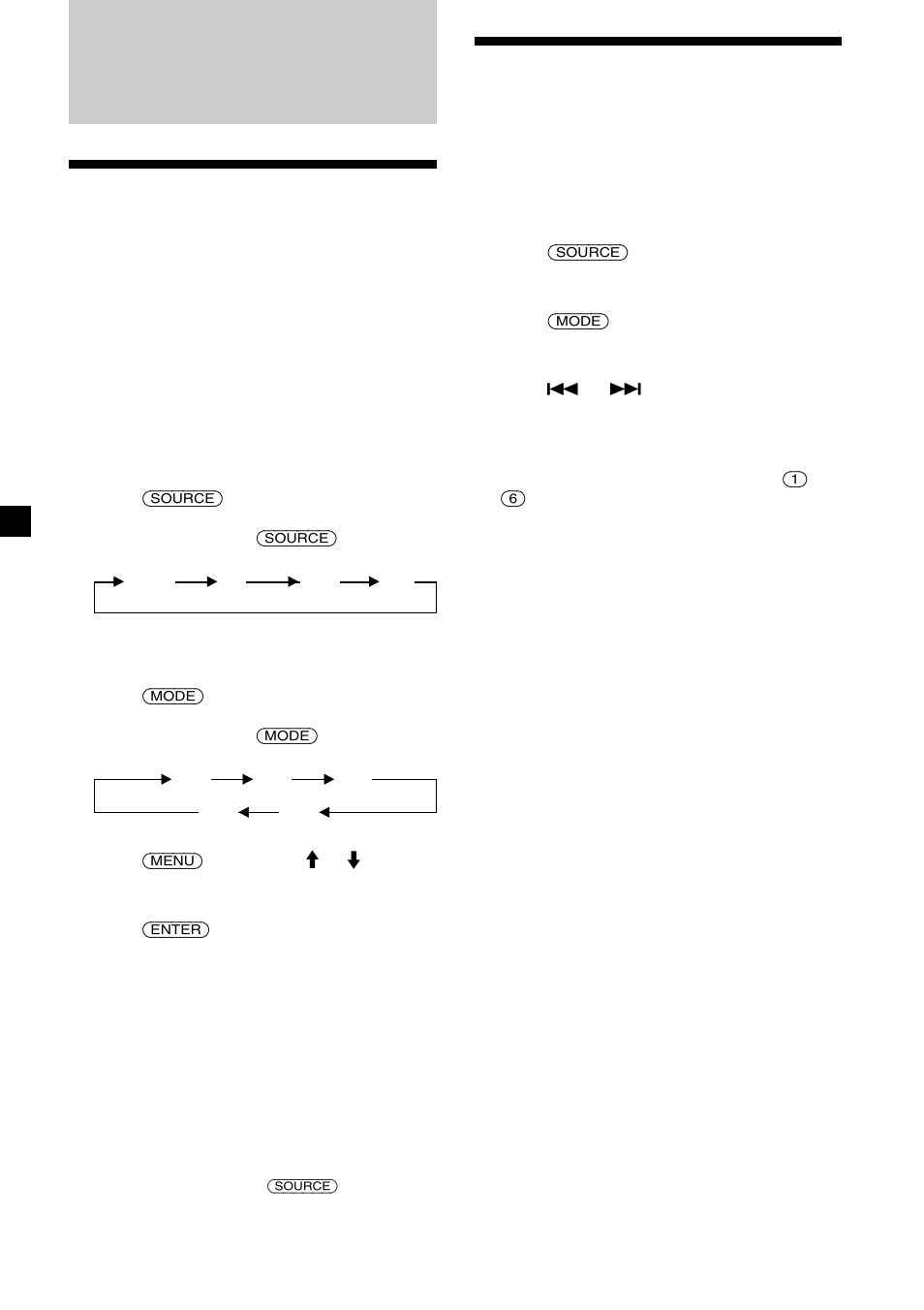 Radio | Sony CDX-M610 User Manual | Page 16 / 100