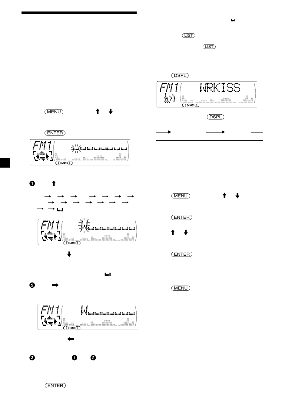 18 storing the station names | Sony CDX-M610 User Manual | Page 18 / 100