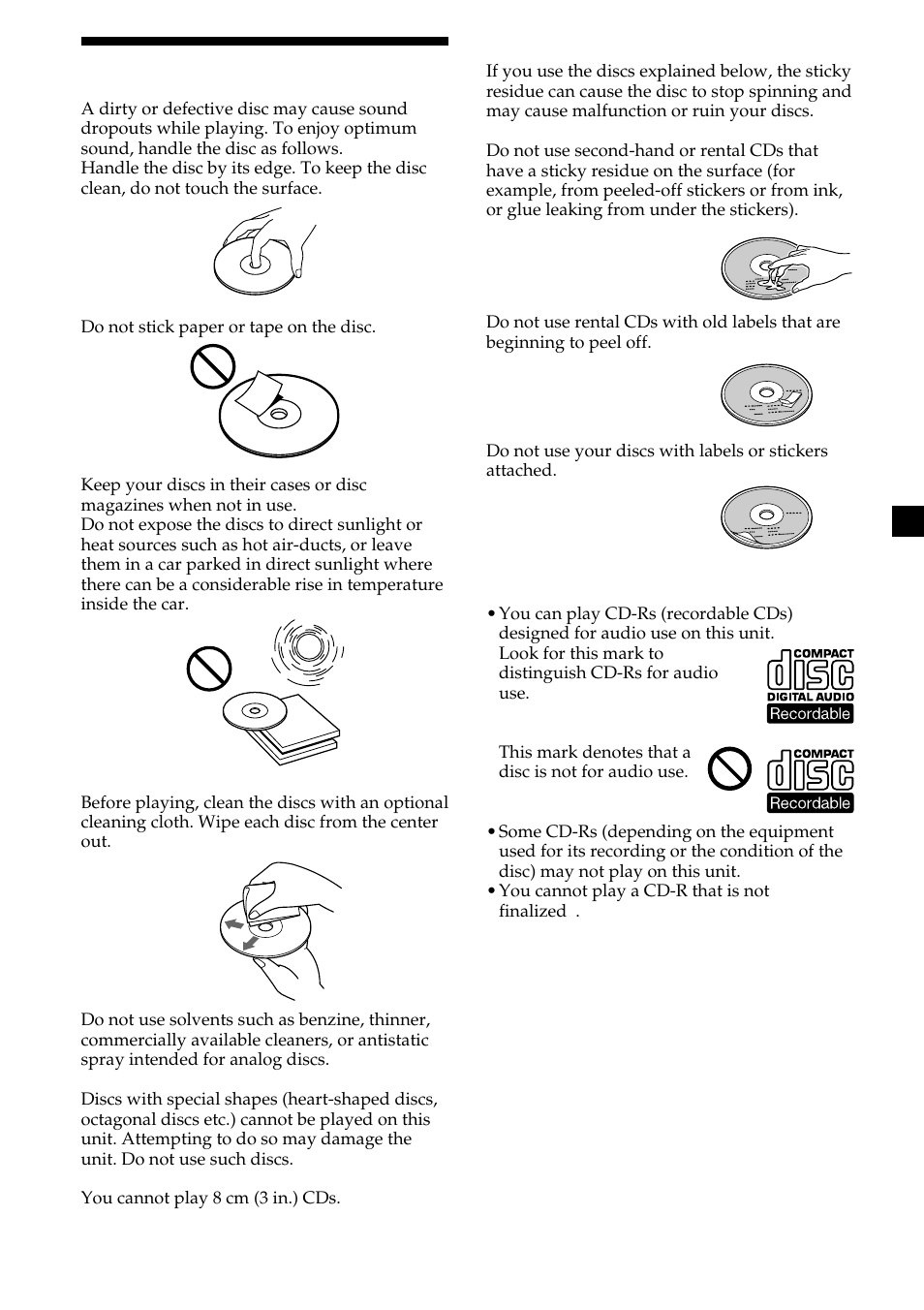 Sony CDX-M610 User Manual | Page 3 / 100