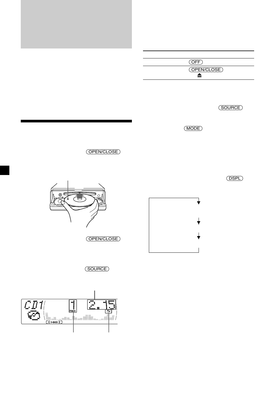 Lecteur cd appareil cd/md (en option), Ecouter un cd | Sony CDX-M610 User Manual | Page 42 / 100