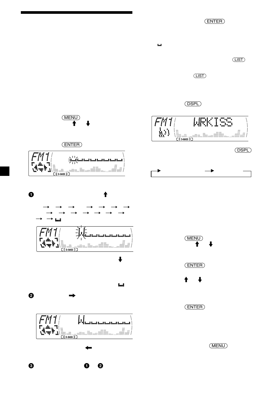 18 mémorisation de noms de stations | Sony CDX-M610 User Manual | Page 50 / 100