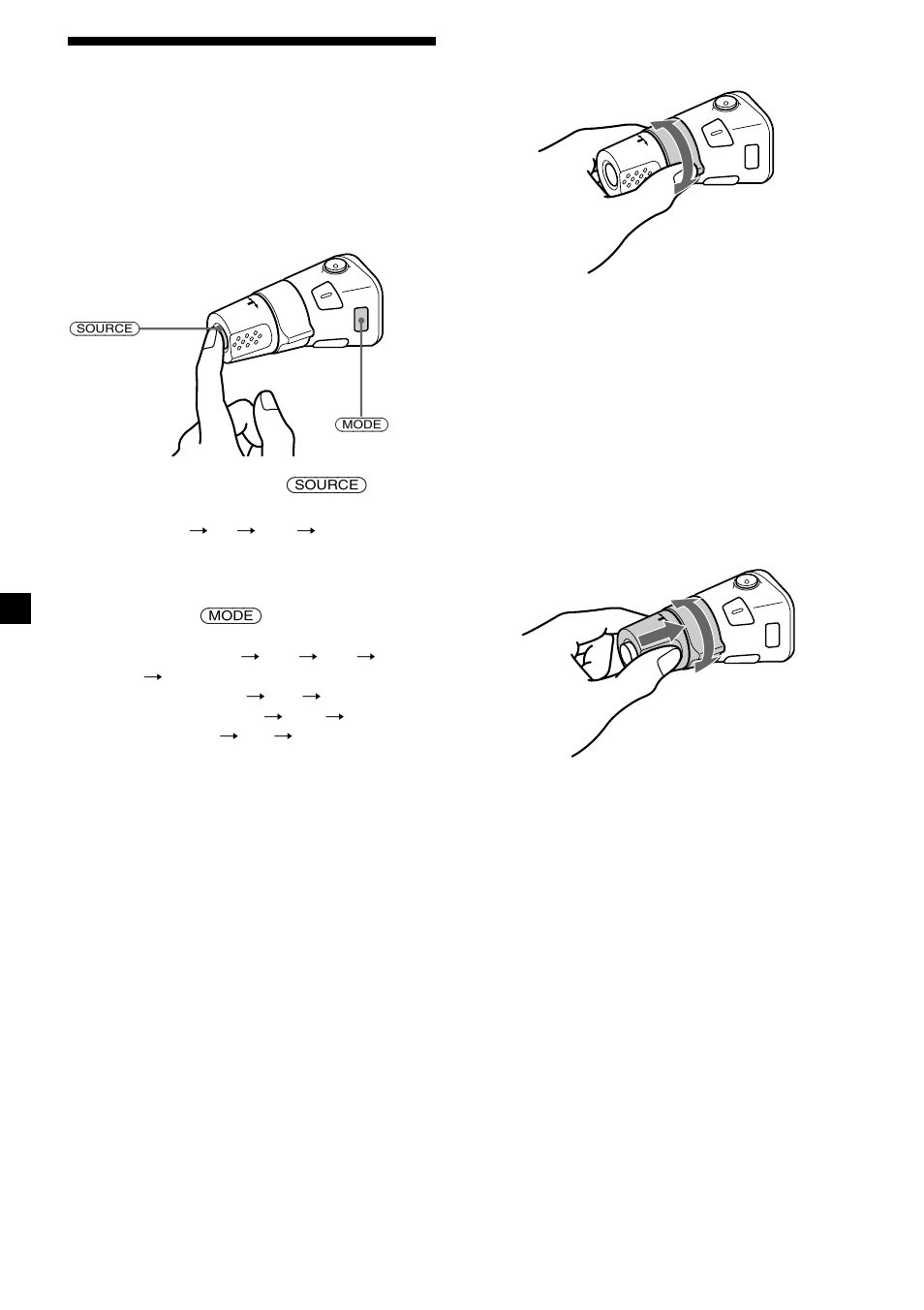 20 uso del mando rotativo | Sony CDX-M610 User Manual | Page 84 / 100