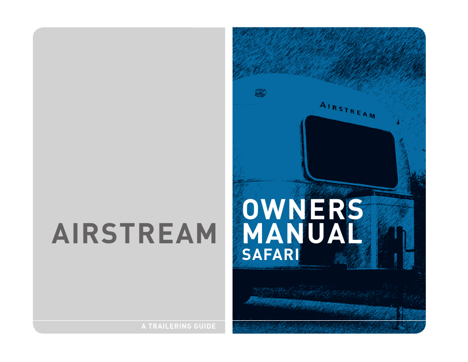 Airstream Safari User Manual | 103 pages