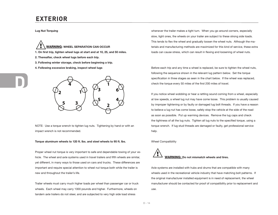 Exterior | Airstream Safari User Manual | Page 52 / 103