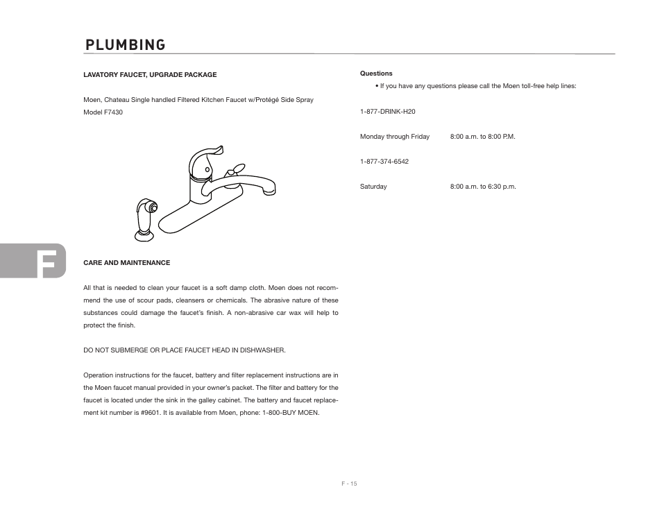 Plumbing | Airstream Safari User Manual | Page 78 / 103