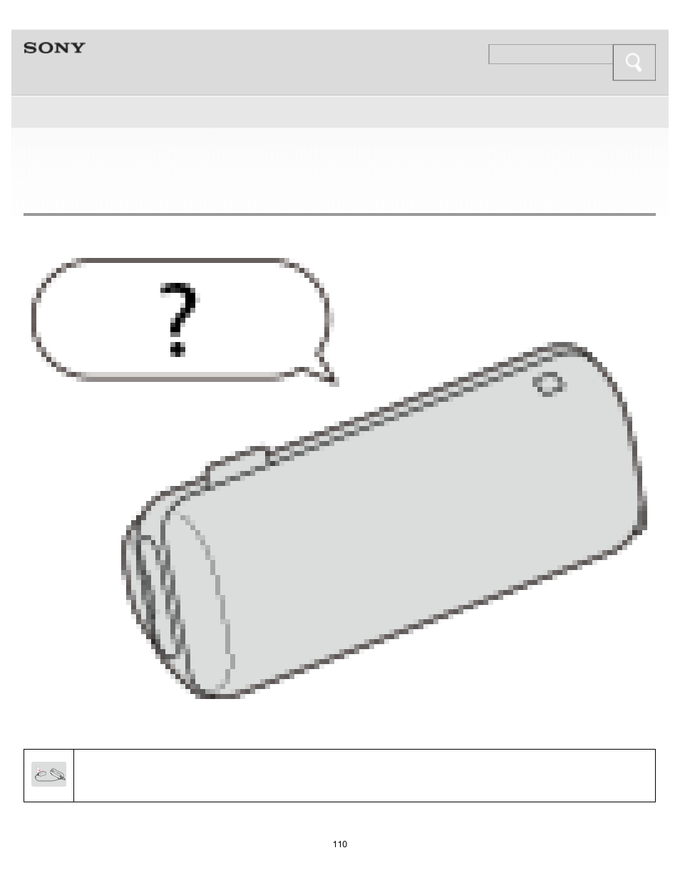 The bluetooth standby function does not work | Sony SRS-BTS50 User Manual | Page 110 / 120