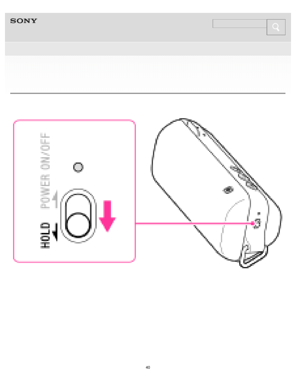 Disabling the buttons on the system, Details, Help guide disabling the buttons on the system | Sony SRS-BTS50 User Manual | Page 40 / 120