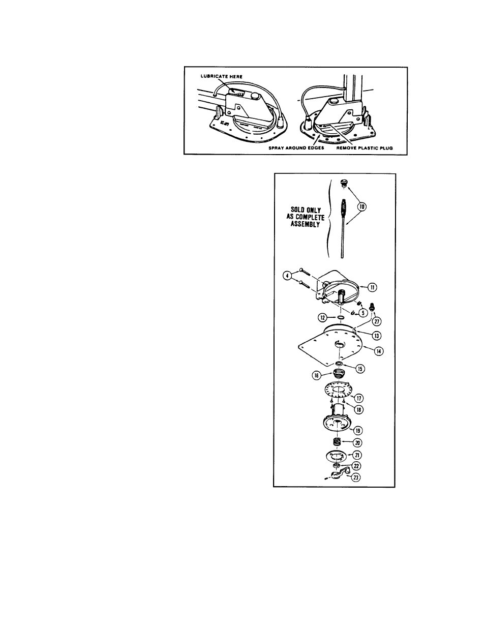 Lubricating rotating gear housing, Airstream land yacht gas, H-15 | Airstream LAND YACHT MOTORHOME User Manual | Page 106 / 130