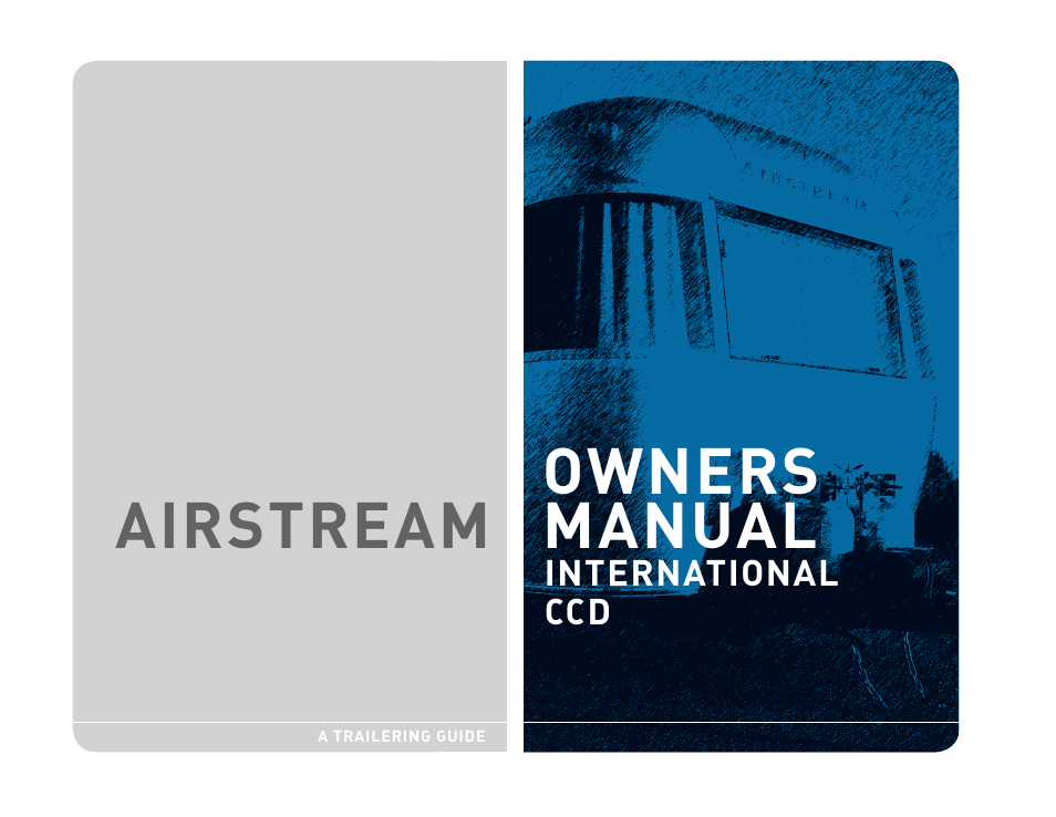 Airstream INTERNATIONAL CCD User Manual | 99 pages