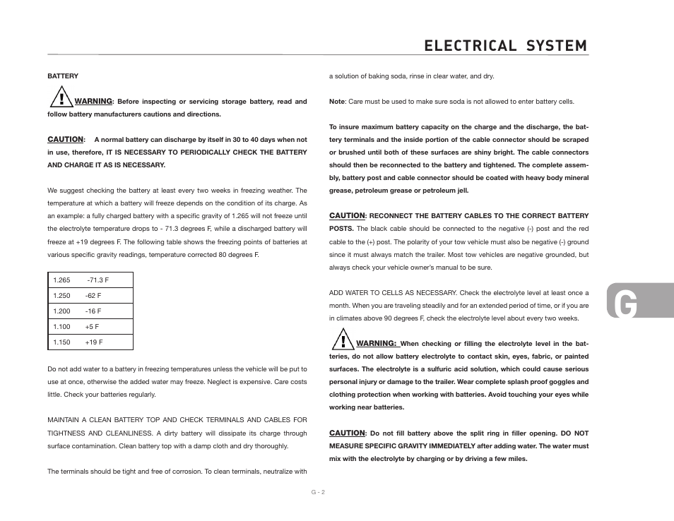 Electrical system | Airstream INTERNATIONAL CCD User Manual | Page 77 / 99