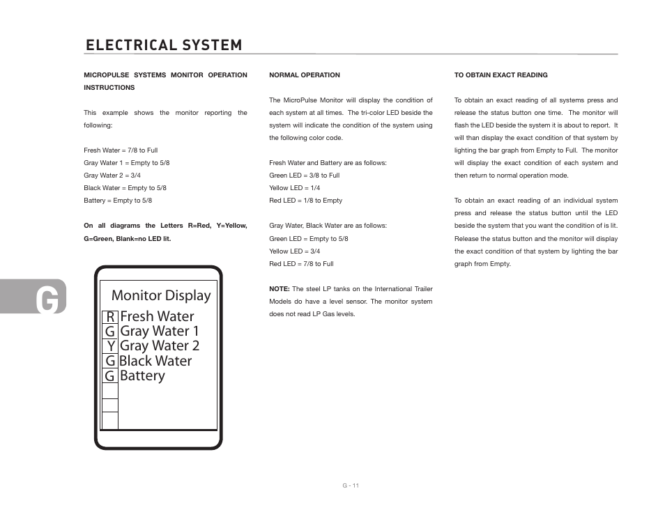 Electrical system | Airstream INTERNATIONAL CCD User Manual | Page 86 / 99