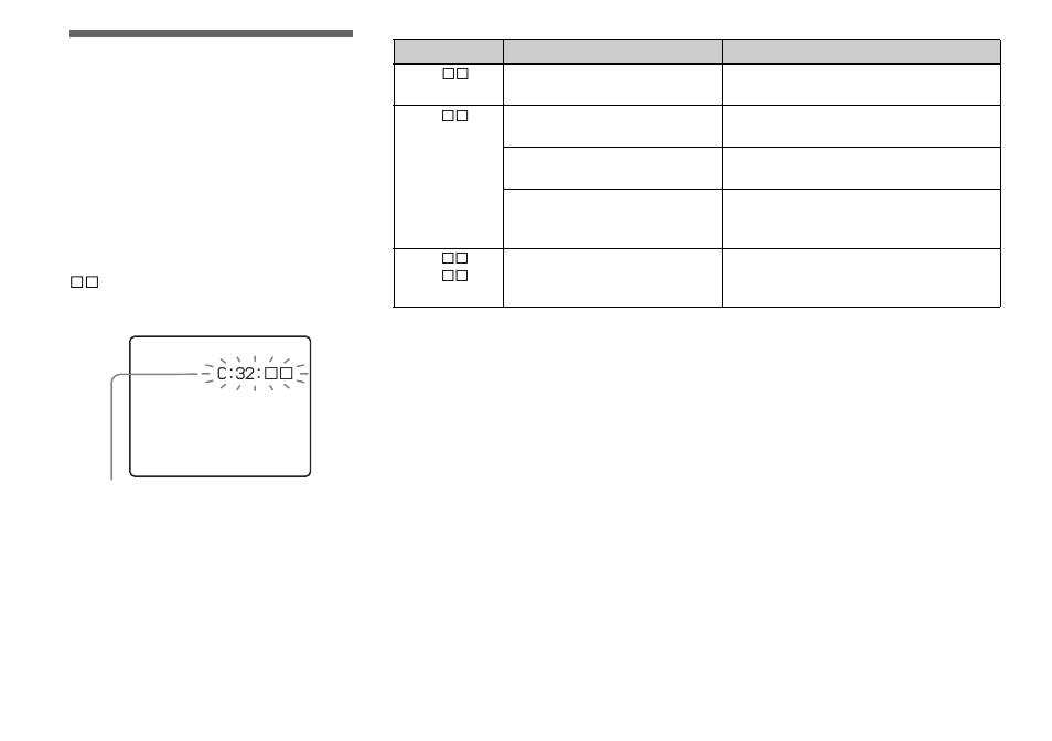 Self-diagnosis display | Sony DSC-V1 User Manual | Page 108 / 132