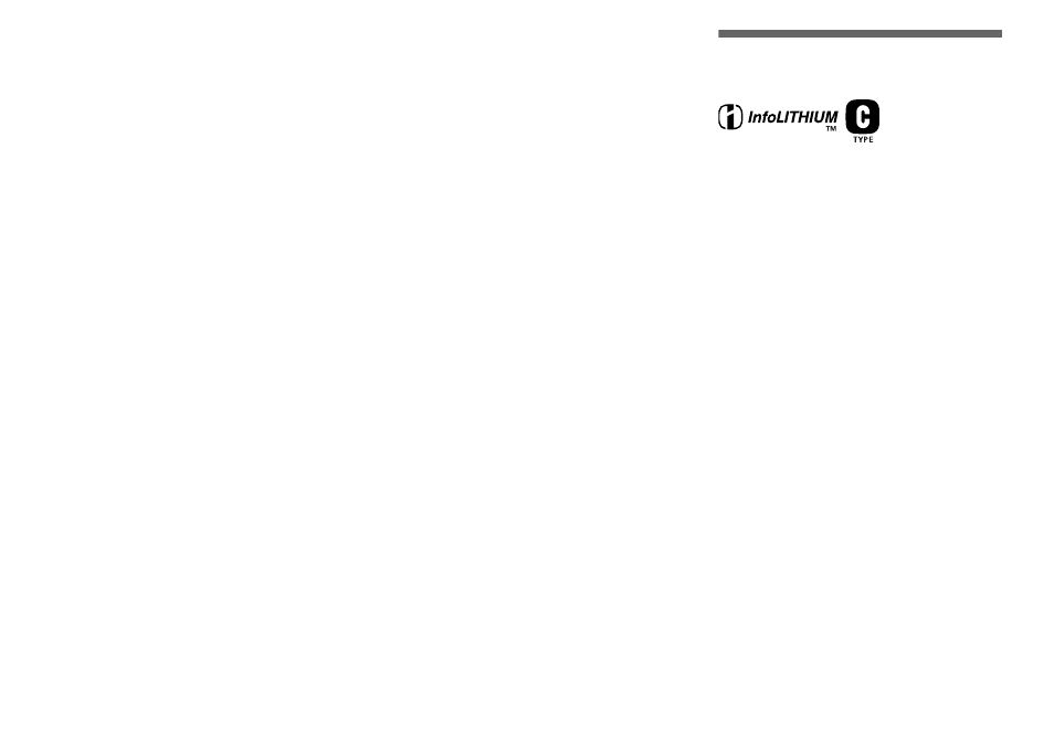 On “infolithium” battery pack | Sony DSC-V1 User Manual | Page 120 / 132