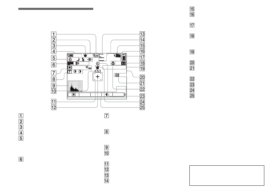 The lcd screen | Sony DSC-V1 User Manual | Page 124 / 132