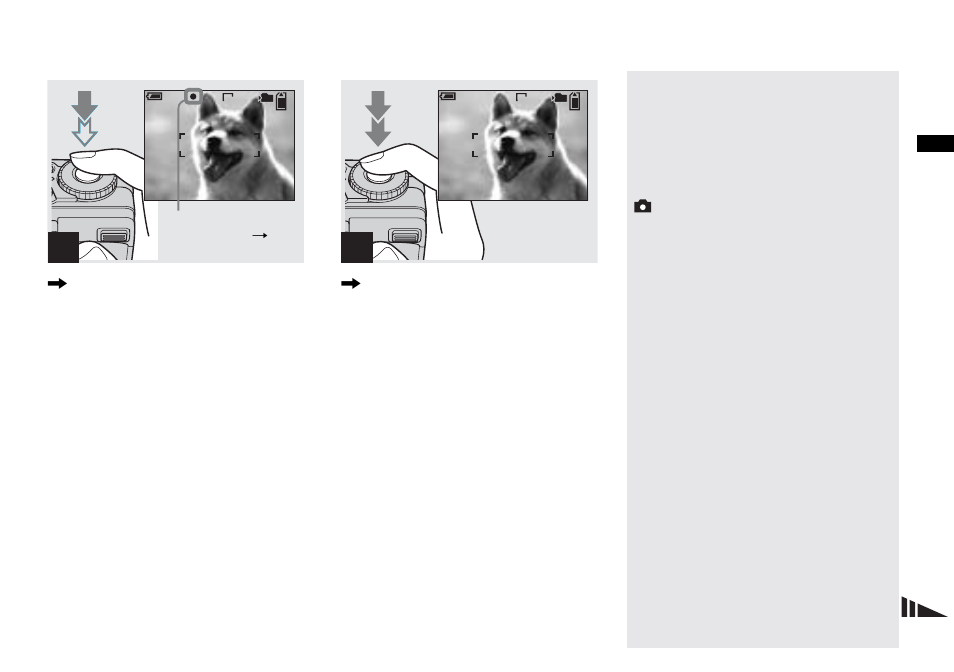 Mode dial for still image shooting | Sony DSC-V1 User Manual | Page 21 / 132