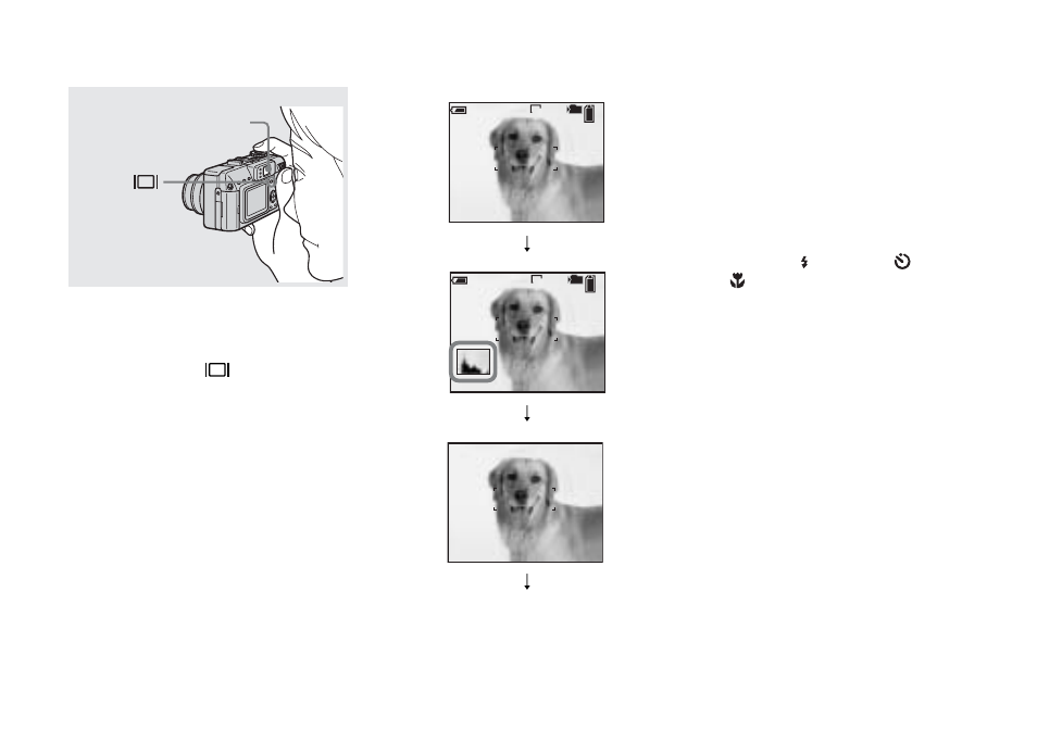 Shooting images with the finder | Sony DSC-V1 User Manual | Page 28 / 132