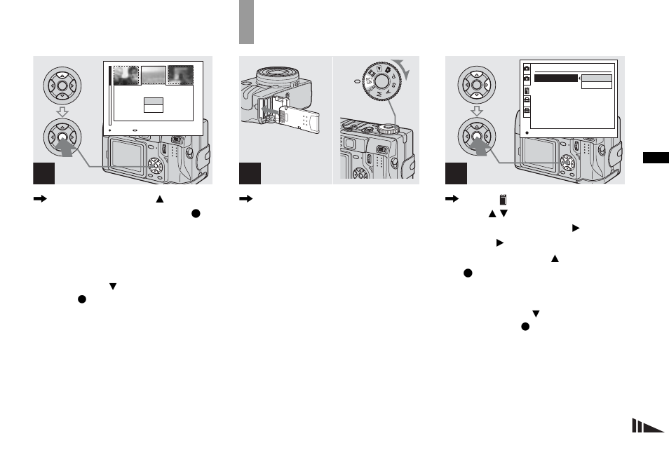 Formatting a “memory stick | Sony DSC-V1 User Manual | Page 37 / 132