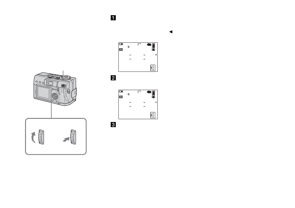 How to use the jog dial, Bpress the jog dial | Sony DSC-V1 User Manual | Page 40 / 132