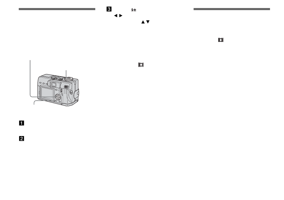 Adjusting the flash level, Flash level, Shooting multiple frames | Clip motion | Sony DSC-V1 User Manual | Page 58 / 132