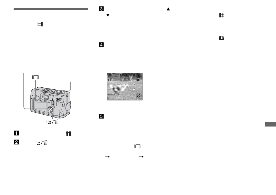 Enjoying movies, Shooting movies | Sony DSC-V1 User Manual | Page 79 / 132