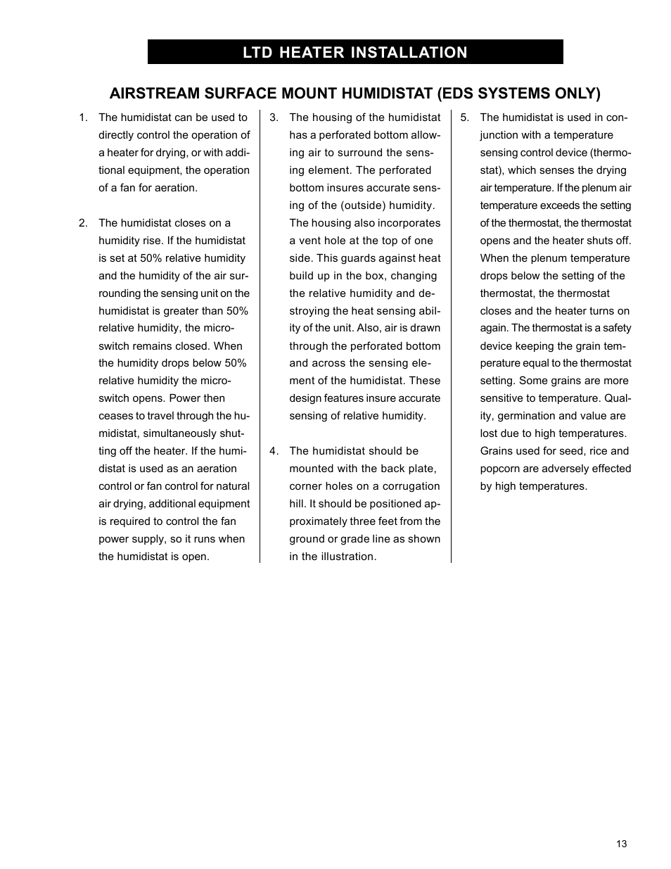 Airstream 18 User Manual | Page 13 / 26