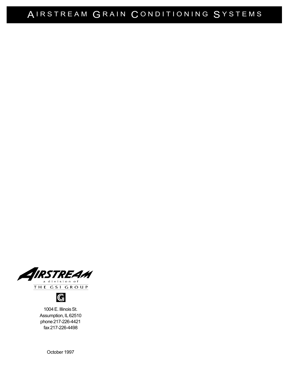 Airstream 18 User Manual | Page 26 / 26