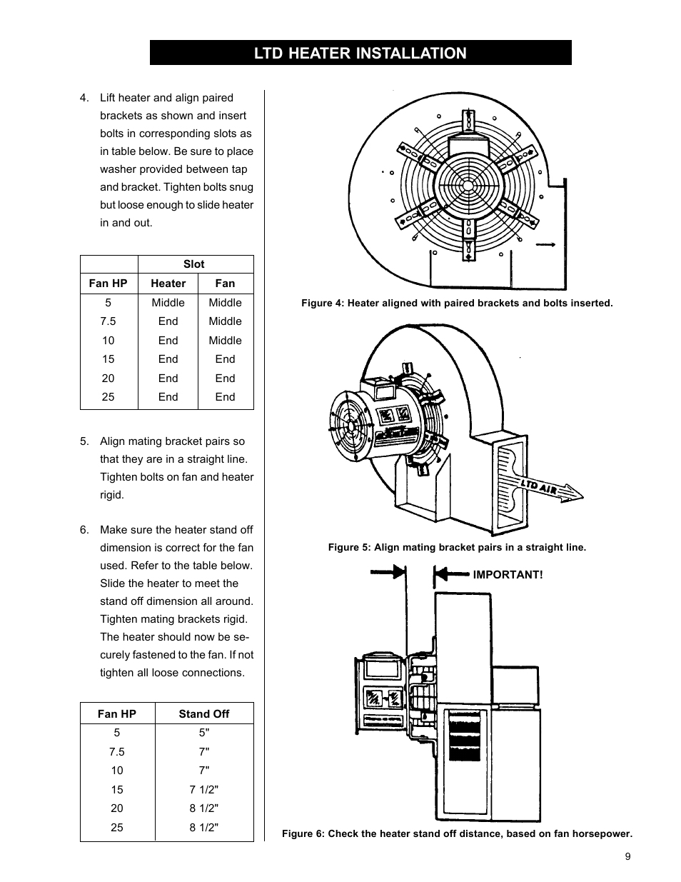 Ltd heater installation | Airstream 18 User Manual | Page 9 / 26