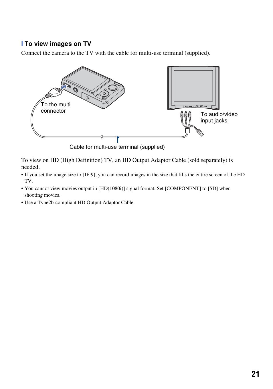 Sony DSC-W220 User Manual | Page 21 / 40