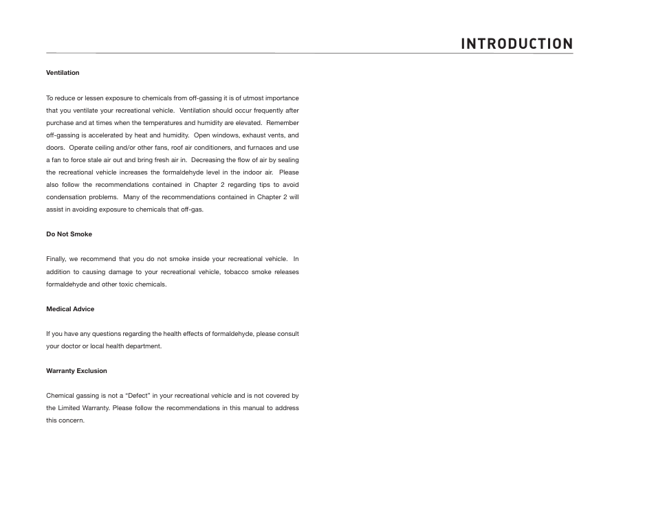 Introduction | Airstream CLASSIC TRAILER User Manual | Page 5 / 98