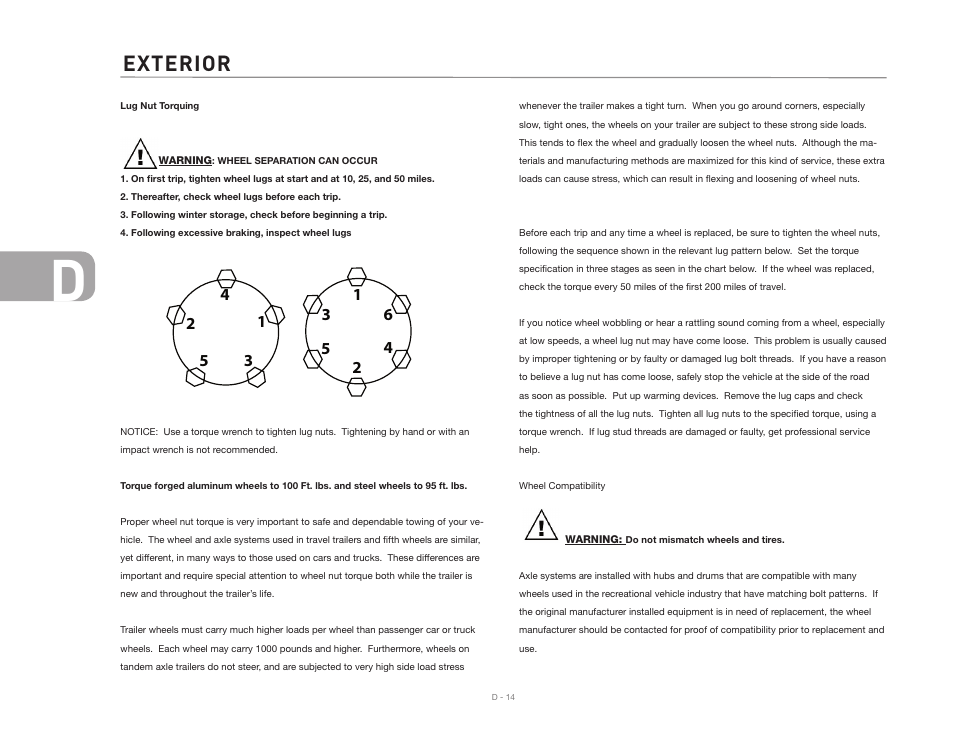 Exterior | Airstream CLASSIC TRAILER User Manual | Page 52 / 98