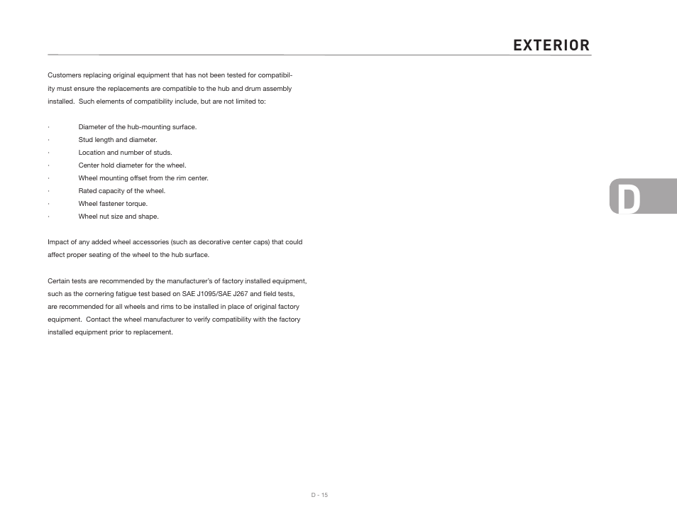 Exterior | Airstream CLASSIC TRAILER User Manual | Page 53 / 98