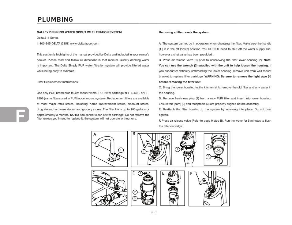 Plumbing | Airstream CLASSIC TRAILER User Manual | Page 68 / 98