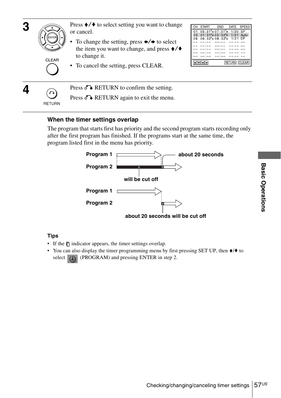 Sony SLV-D570H User Manual | Page 57 / 140