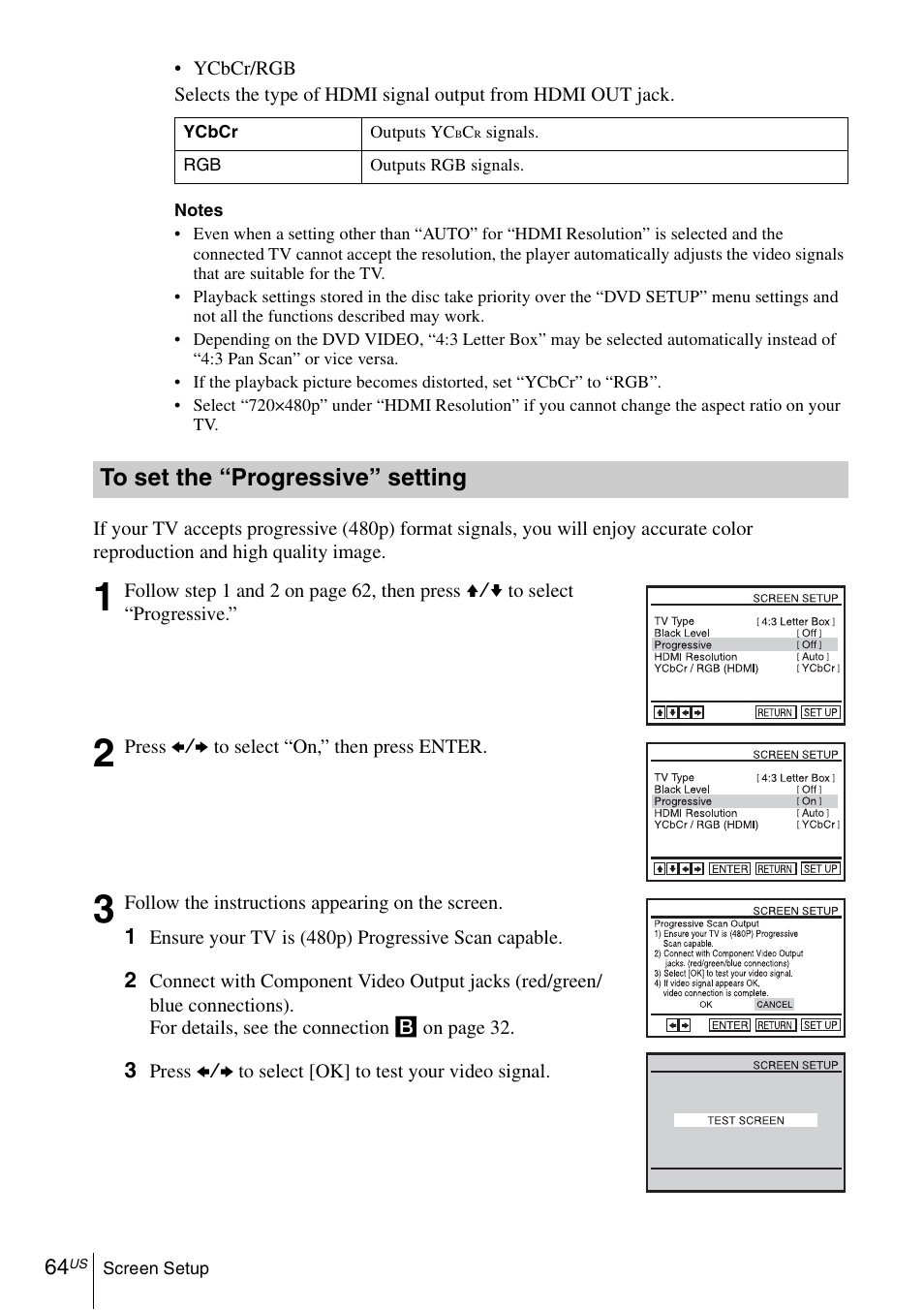 Sony SLV-D570H User Manual | Page 64 / 140