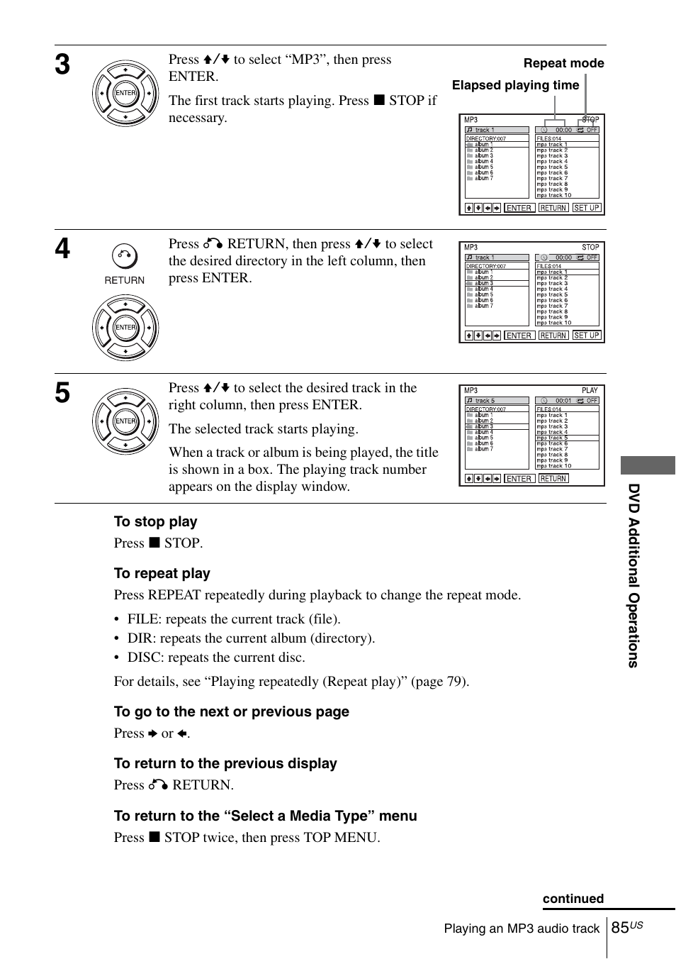 Sony SLV-D570H User Manual | Page 85 / 140