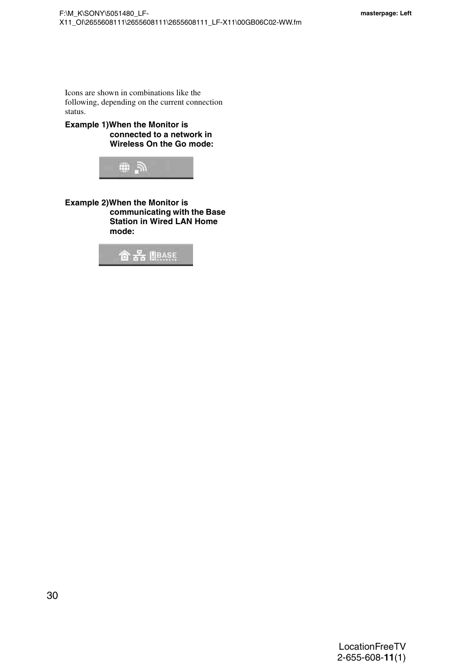 Sony LF-X11 User Manual | Page 30 / 96