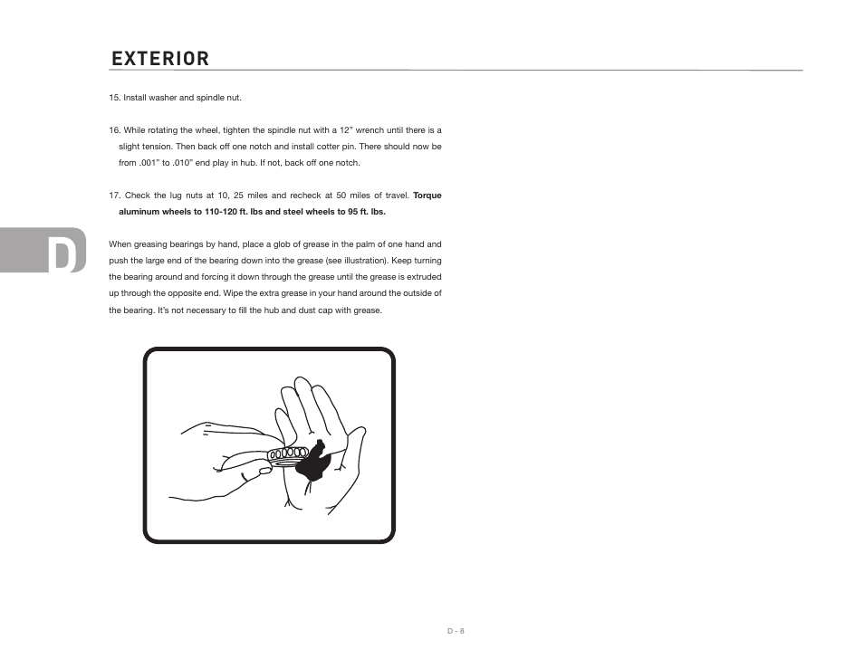 Exterior | Airstream 2007 Safari User Manual | Page 42 / 99