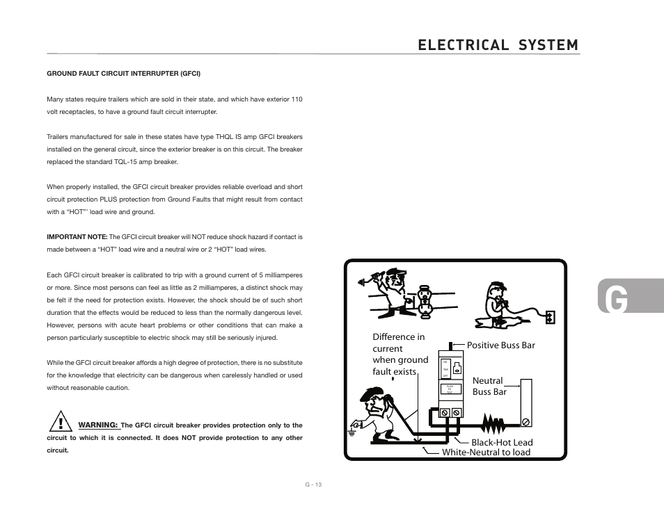 Electrical system | Airstream 2007 Safari User Manual | Page 87 / 99