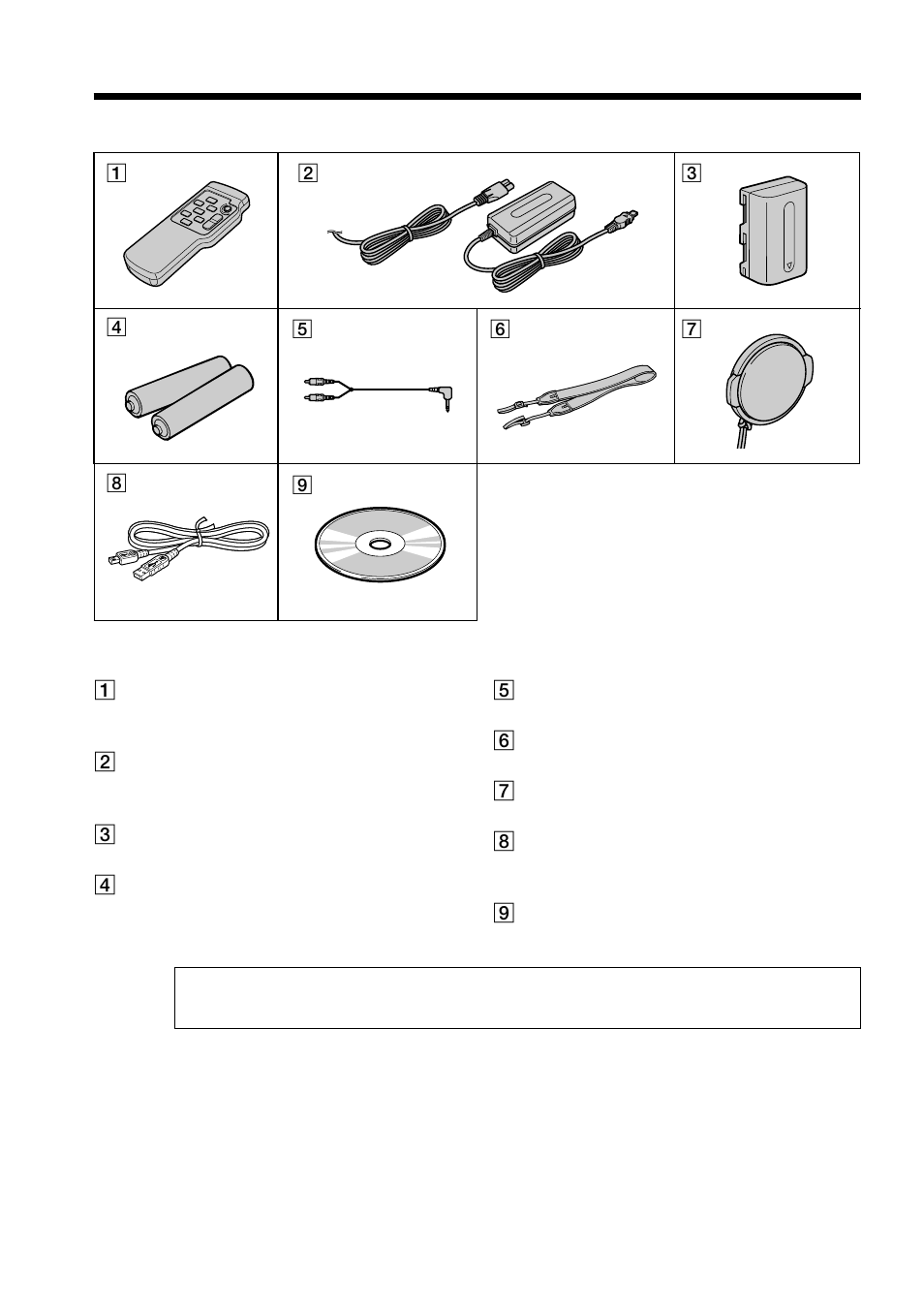 Checking supplied accessories | Sony CCD-TRV608 User Manual | Page 10 / 100