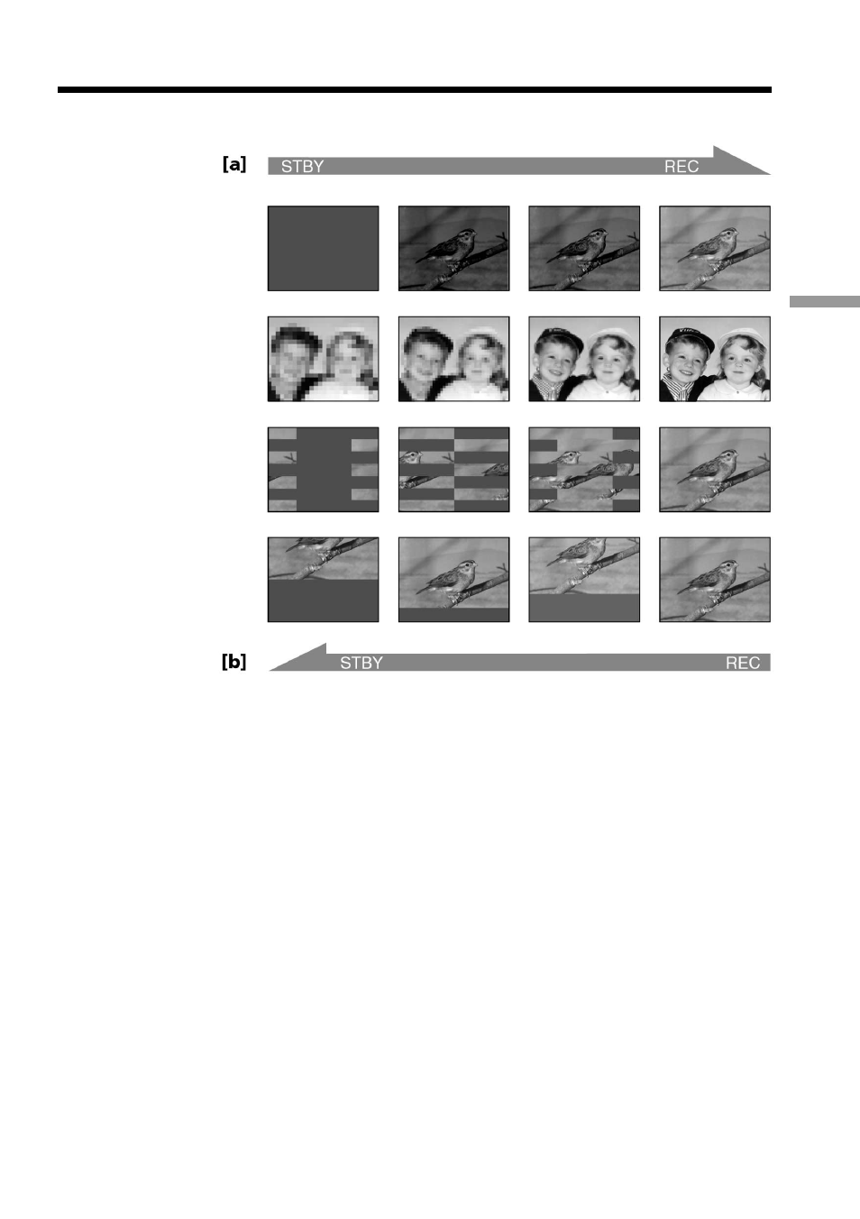 Using the fader function | Sony CCD-TRV608 User Manual | Page 35 / 100