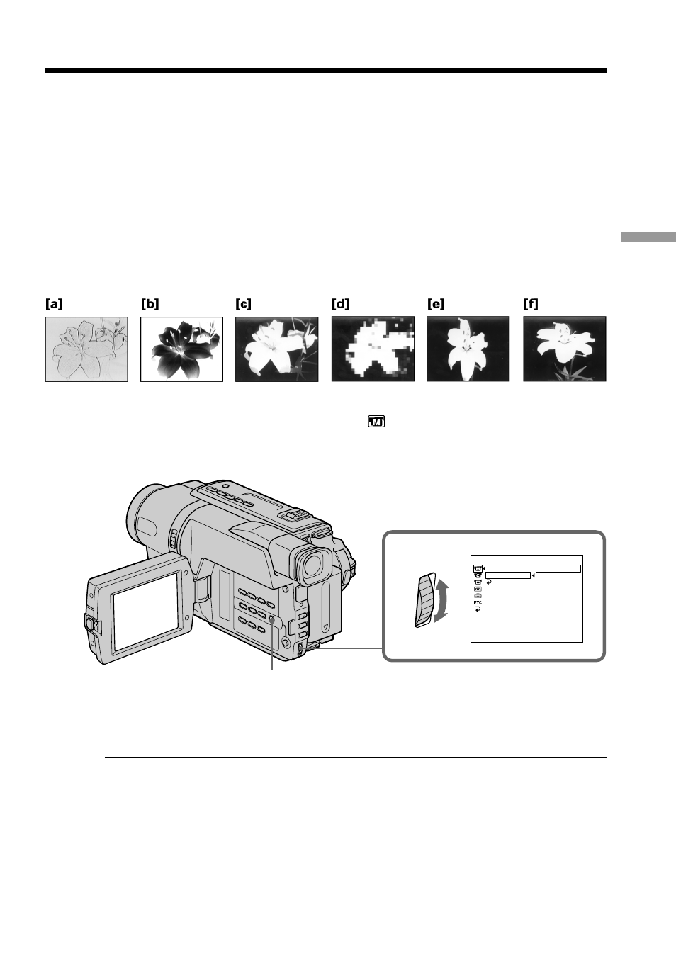Using special effects – picture effect | Sony CCD-TRV608 User Manual | Page 37 / 100