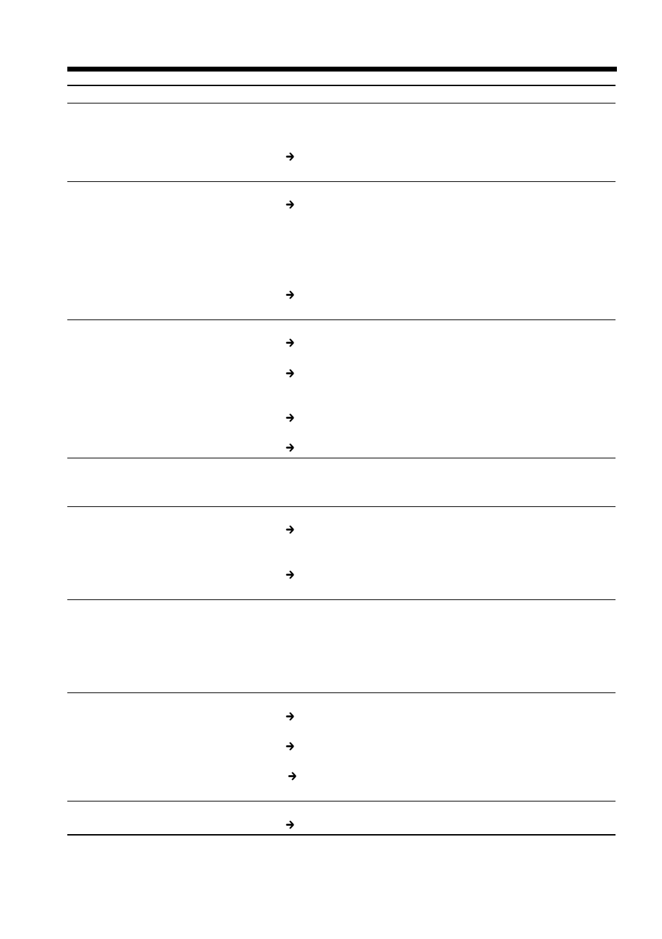 Types of trouble and their solutions | Sony CCD-TRV608 User Manual | Page 76 / 100