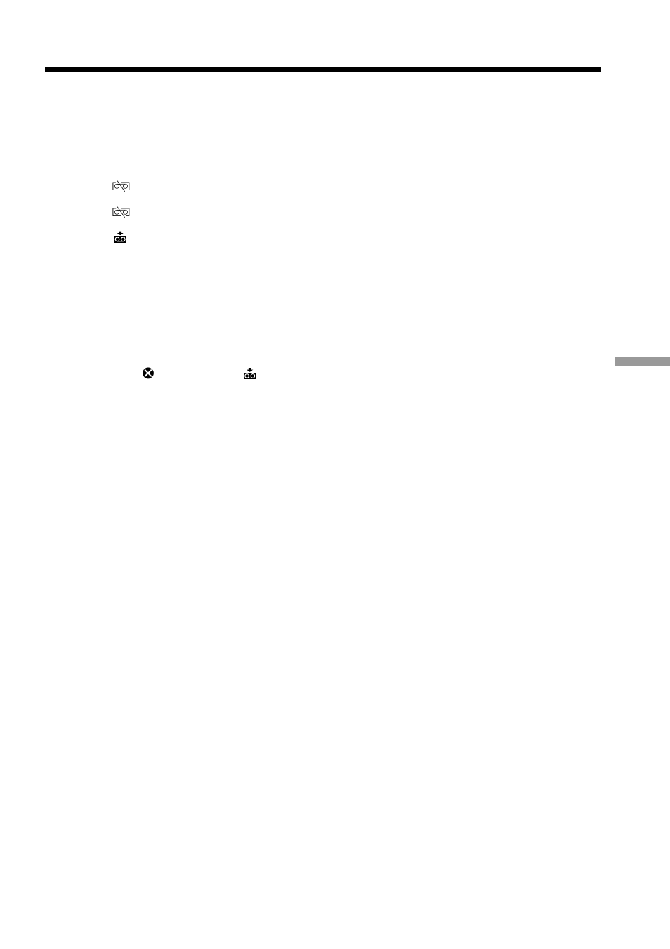 Warning indicators and messages, Warning messages | Sony CCD-TRV608 User Manual | Page 79 / 100