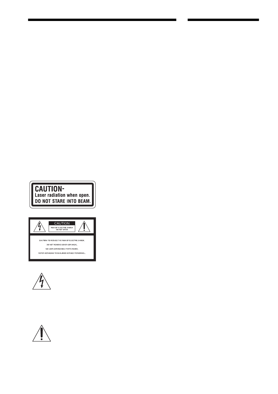 Warning, Welcome | Sony DVP-F41MS User Manual | Page 2 / 108
