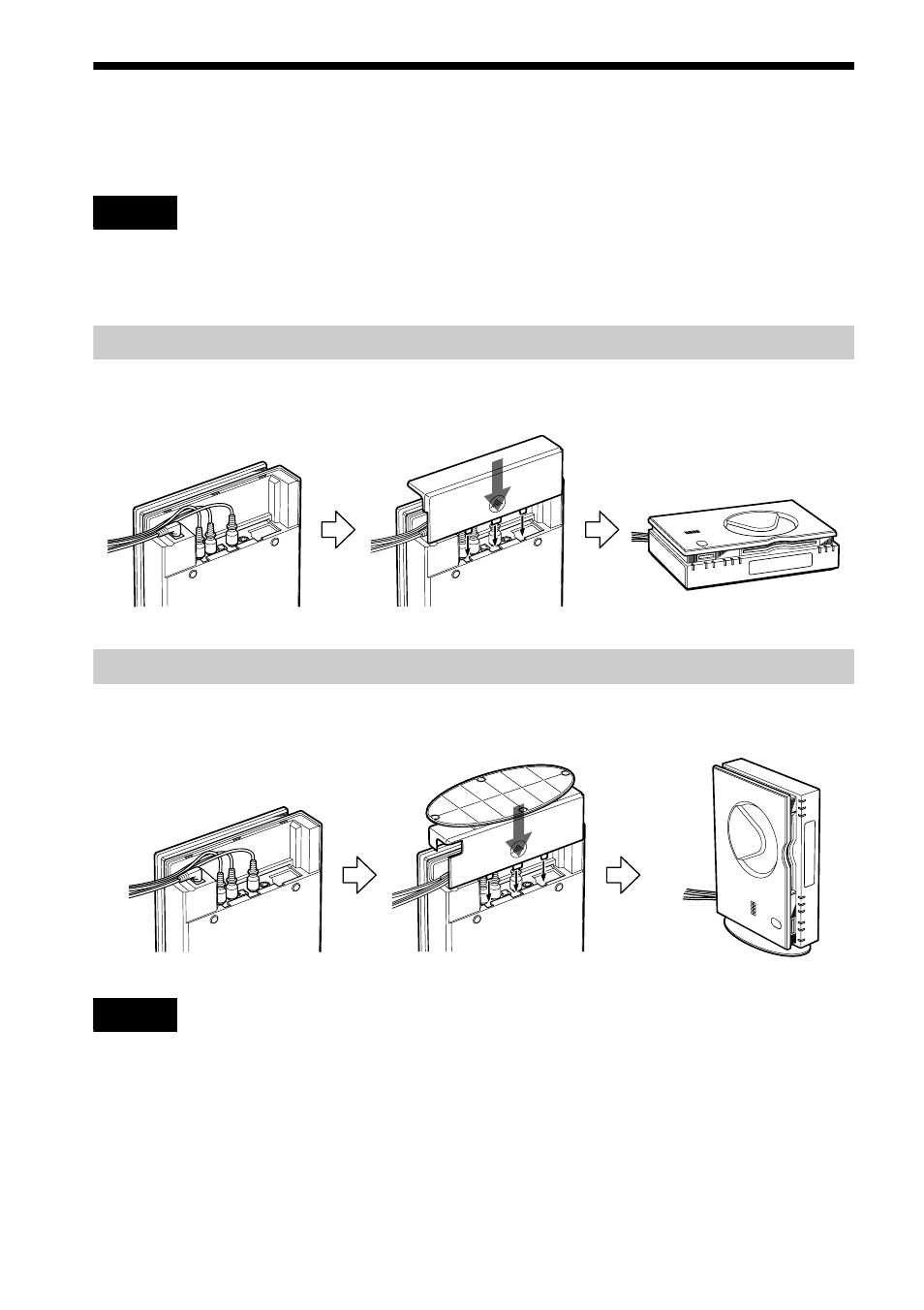 Step 3: attaching the jack cover | Sony DVP-F41MS User Manual | Page 32 / 108