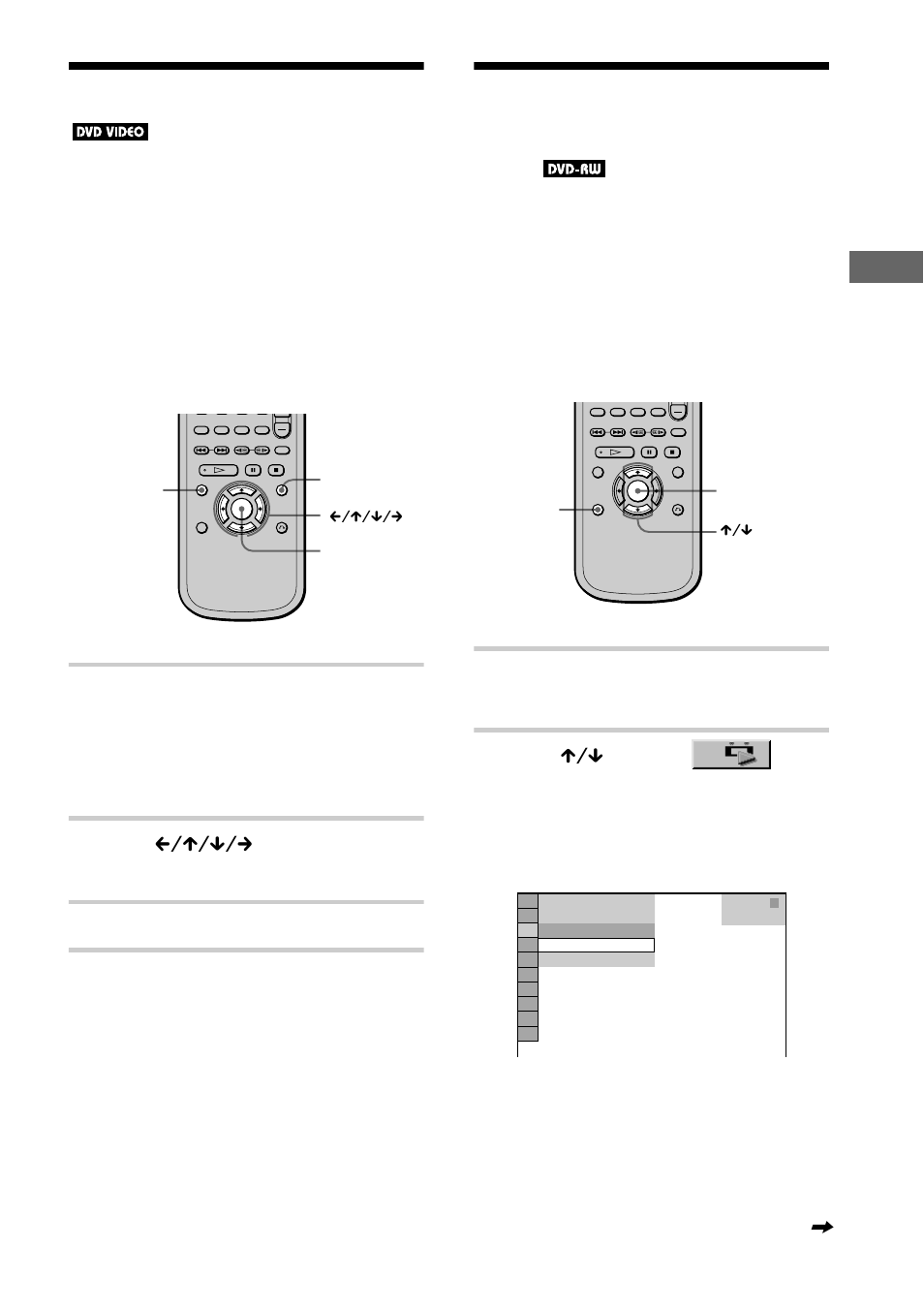 Using the dvd’s menu, 41) or video cd | Sony DVP-F41MS User Manual | Page 41 / 108