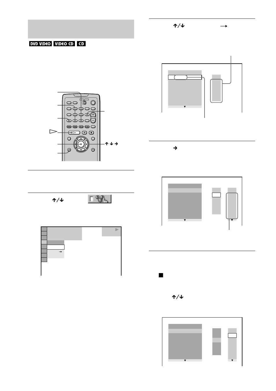 E 44), Creating your own program (program play) | Sony DVP-F41MS User Manual | Page 44 / 108